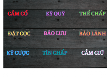 ĐẶC ĐIỂM CHUNG CỦA CÁC BIỆN PHÁP BẢO ĐẢM THỰC HIỆN NGHĨA VỤ DÂN SỰ 